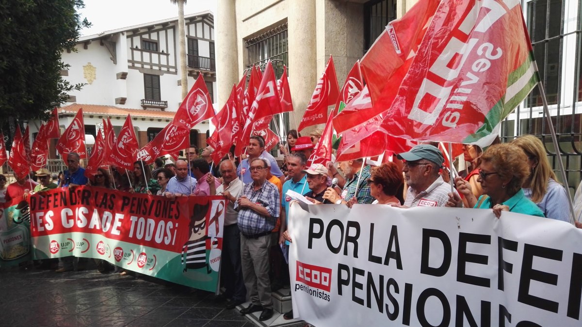 Parte de los concentrados esta mañana.