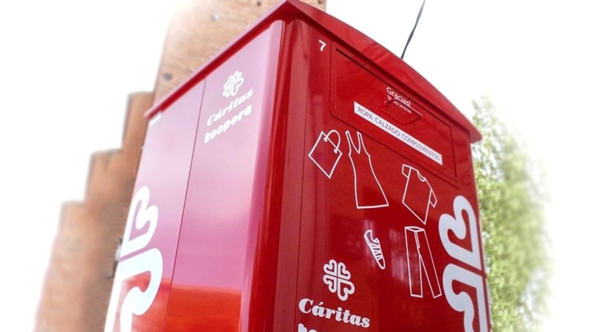 Uno de los contenedores de Koopera.