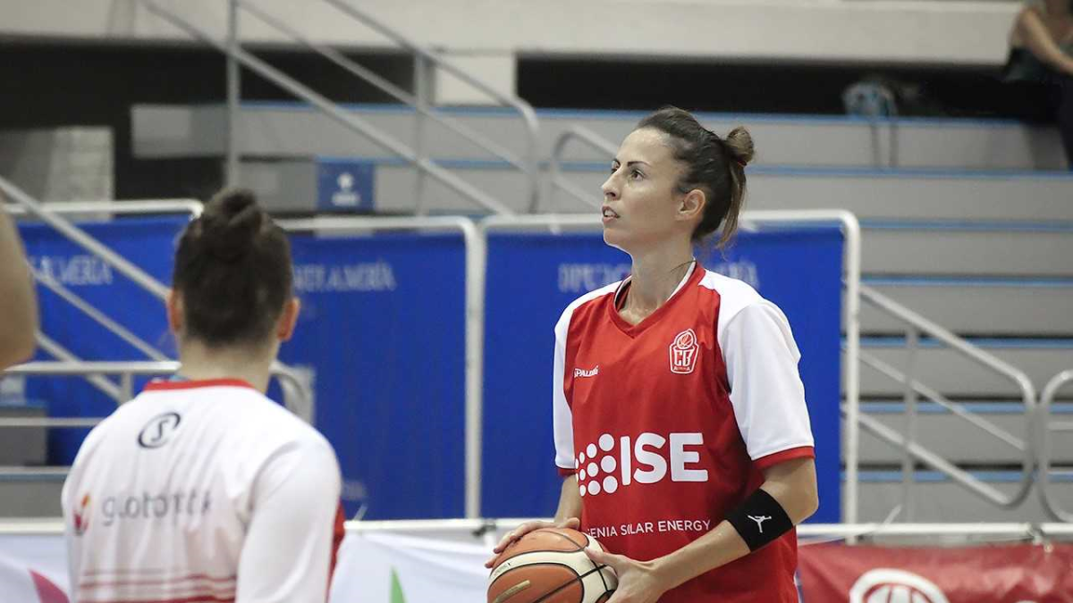 La jugadora del ISE tiene ganas de competir.