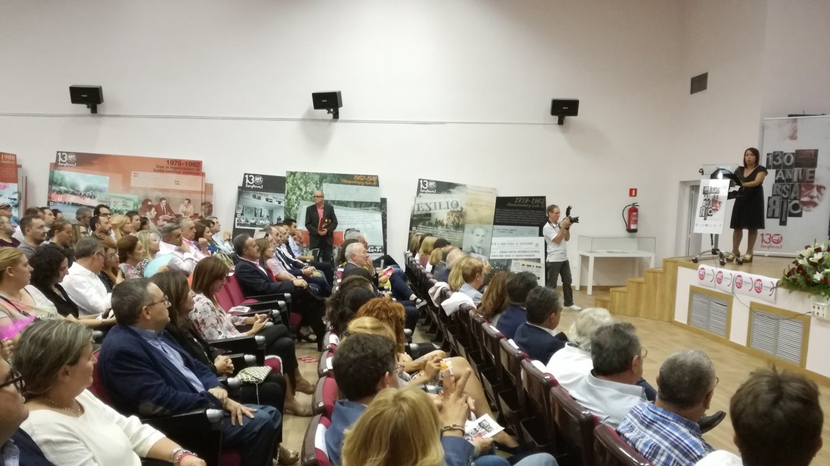 Intervención de la secretaria provincial, Carmen Vidal