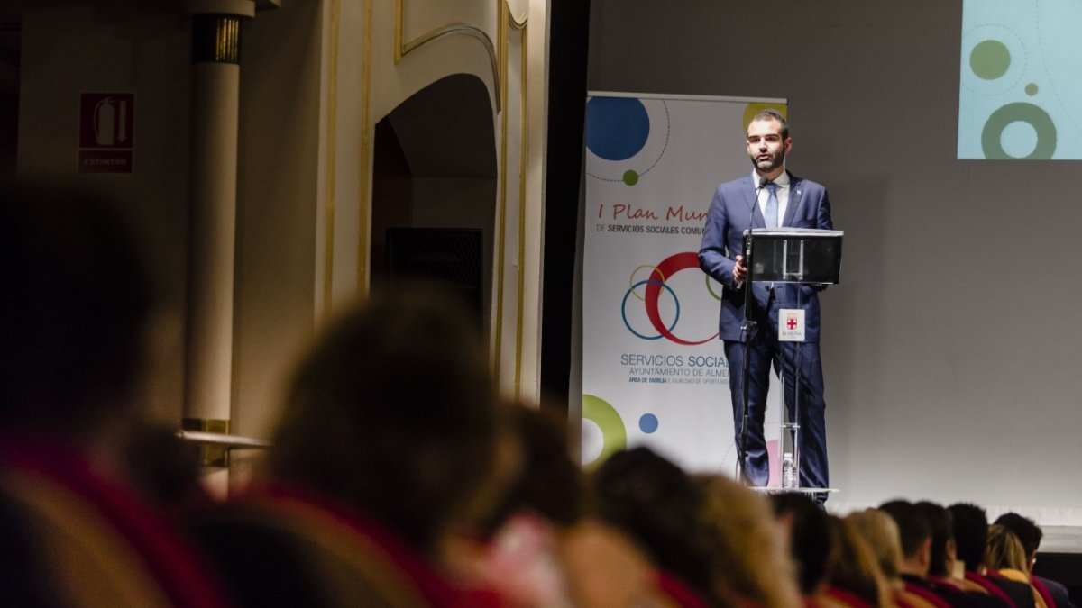 Ramón Fernández-Pacheco, alcalde de Almería, en la presentación