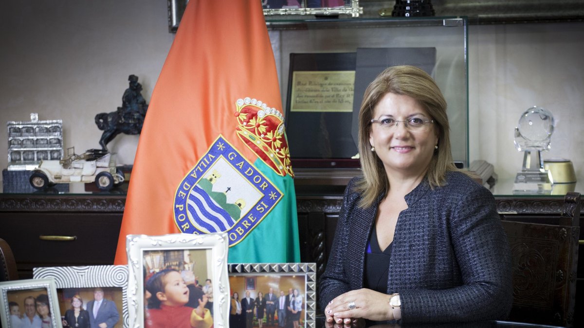 La alcaldesa de Gádor, Lourdes Ramos.