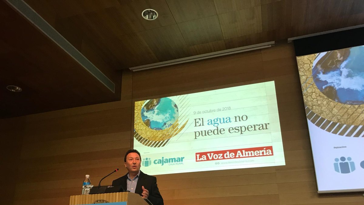 José Antonio Fernández, presidente de FERAL y portavoz de la Mesa del Agua.