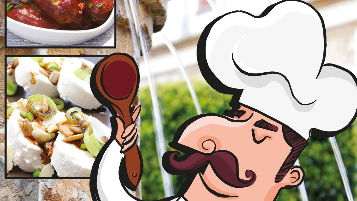 Parte del cartel de la XII Ruta de la tapa de Berja.