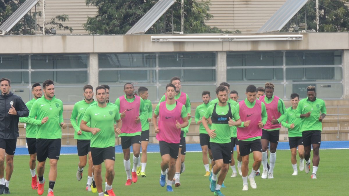 Primera parte del entrenamiento.