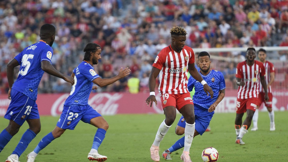 Sekou Gassama apunta al once titular frente al Reus.