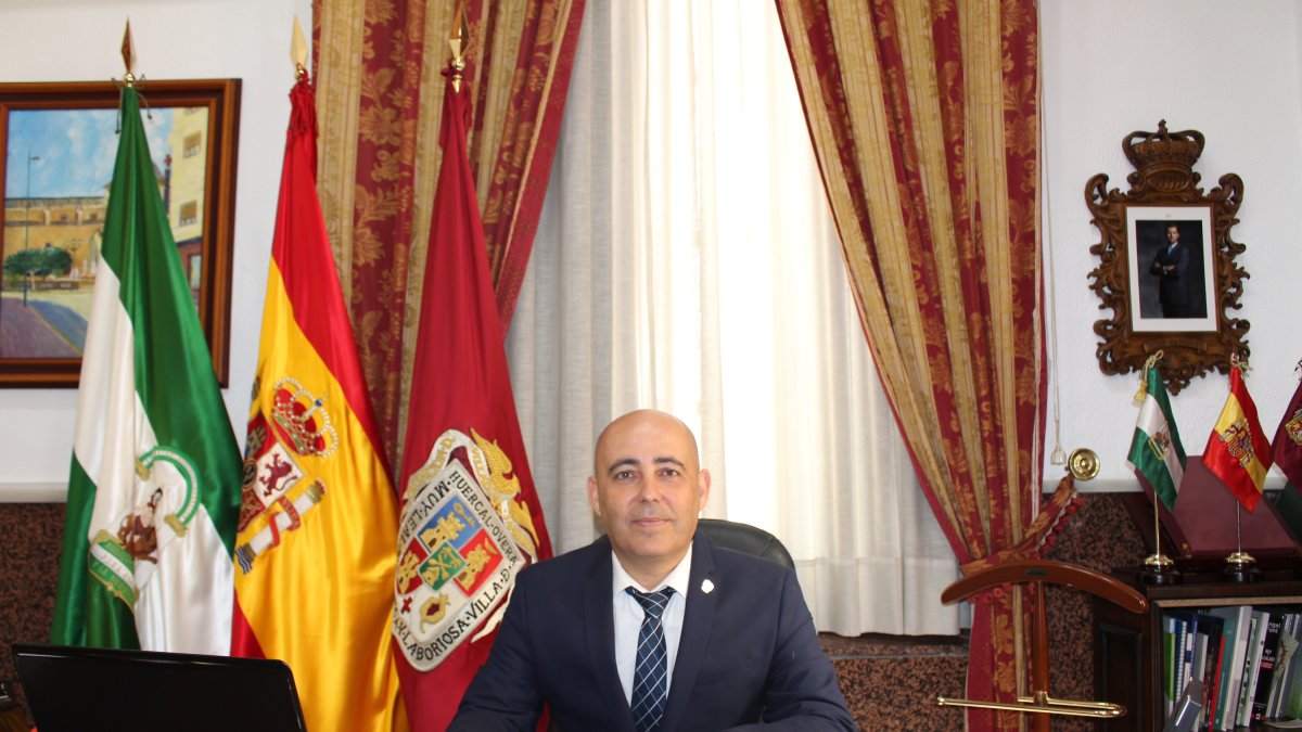 Domingo Fernández, alcalde de Huércal Overa.