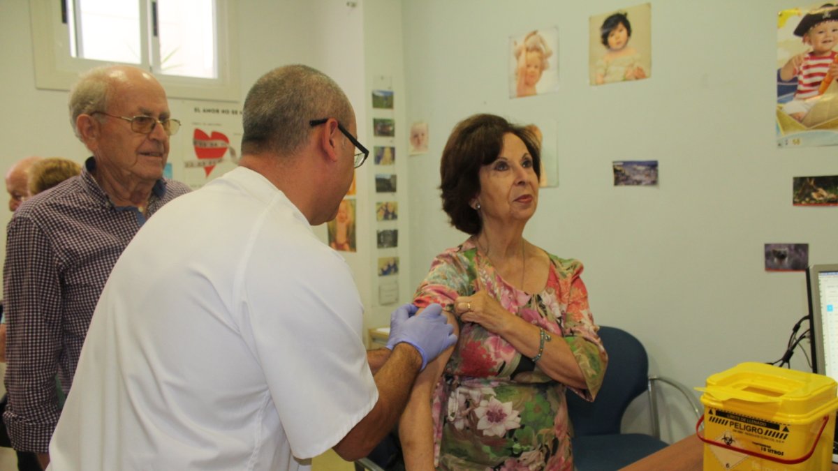 Vacunación durante una campaña anterior.