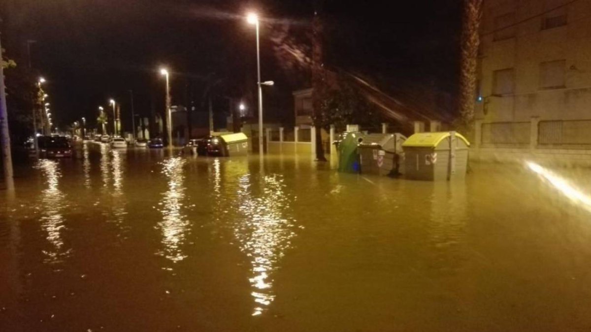 Hay calles que son auténticos ríos.