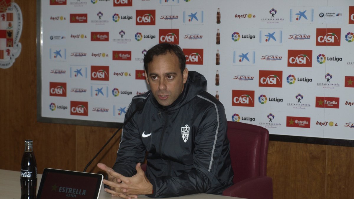 Fran Fernández en rueda de prensa.