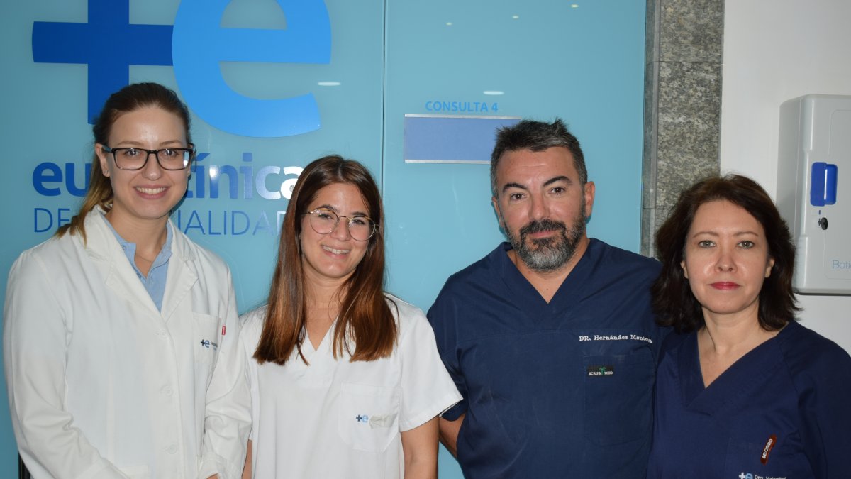 Euroclínicas, Equipo de la Unidad de Dermatología.