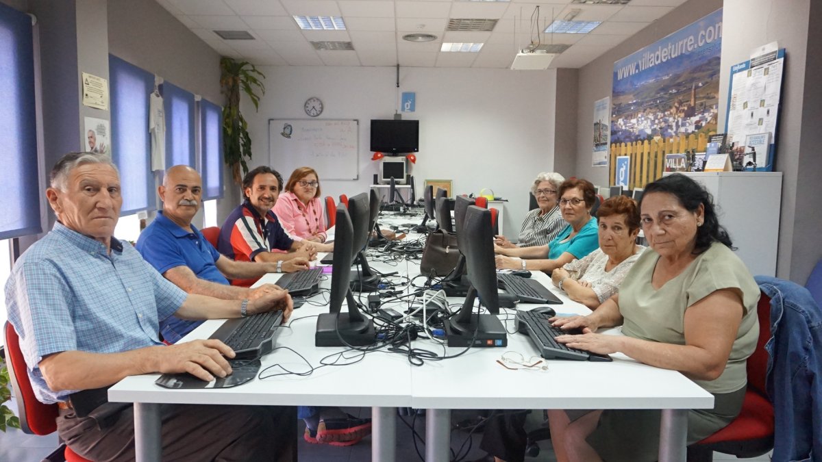 Miembros de Guadalinfo de Turre.