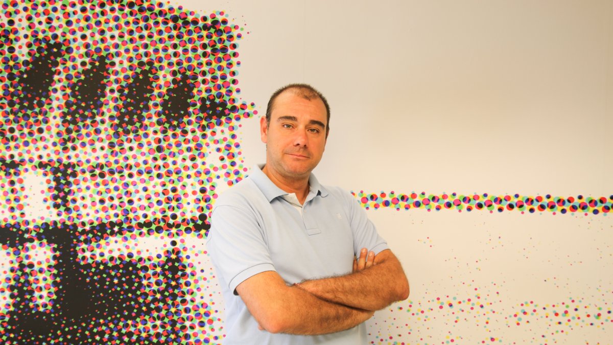 Javier Medina, en Almería