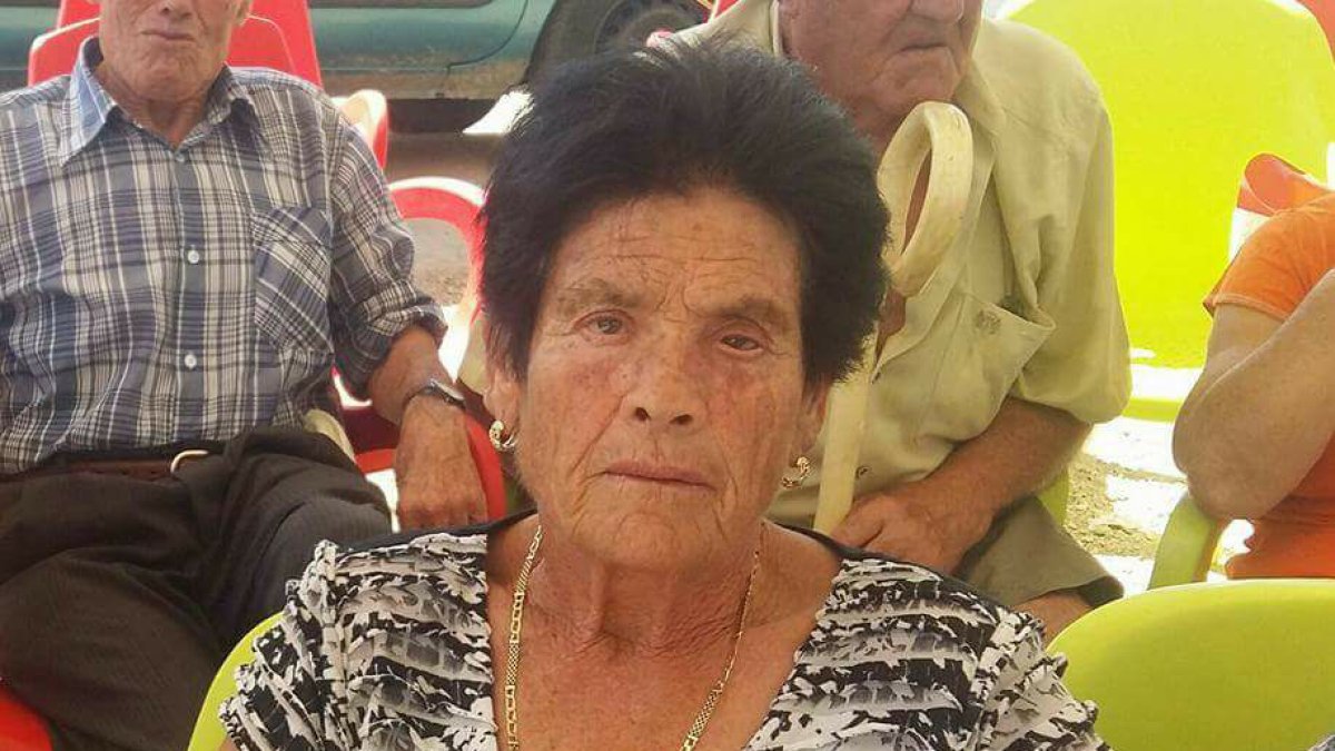Lucía García, la anciana desaparecida.
