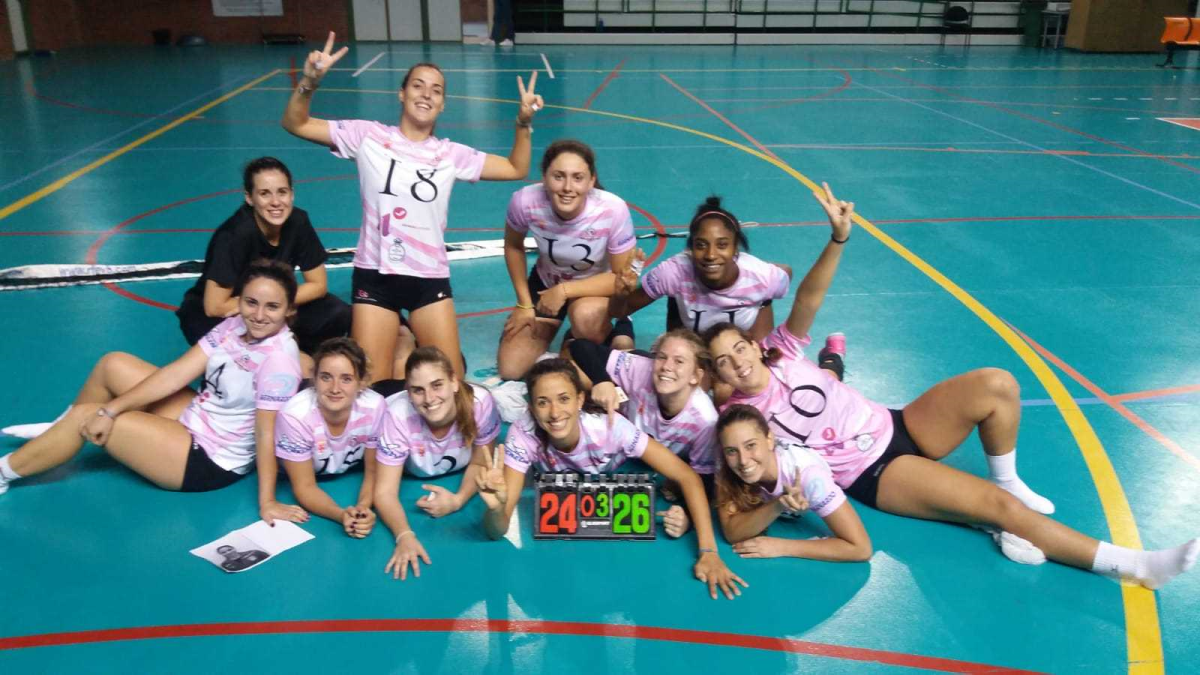 Las jugadoras celebrando una importante victoria.