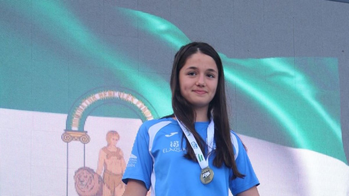 Una campeona.