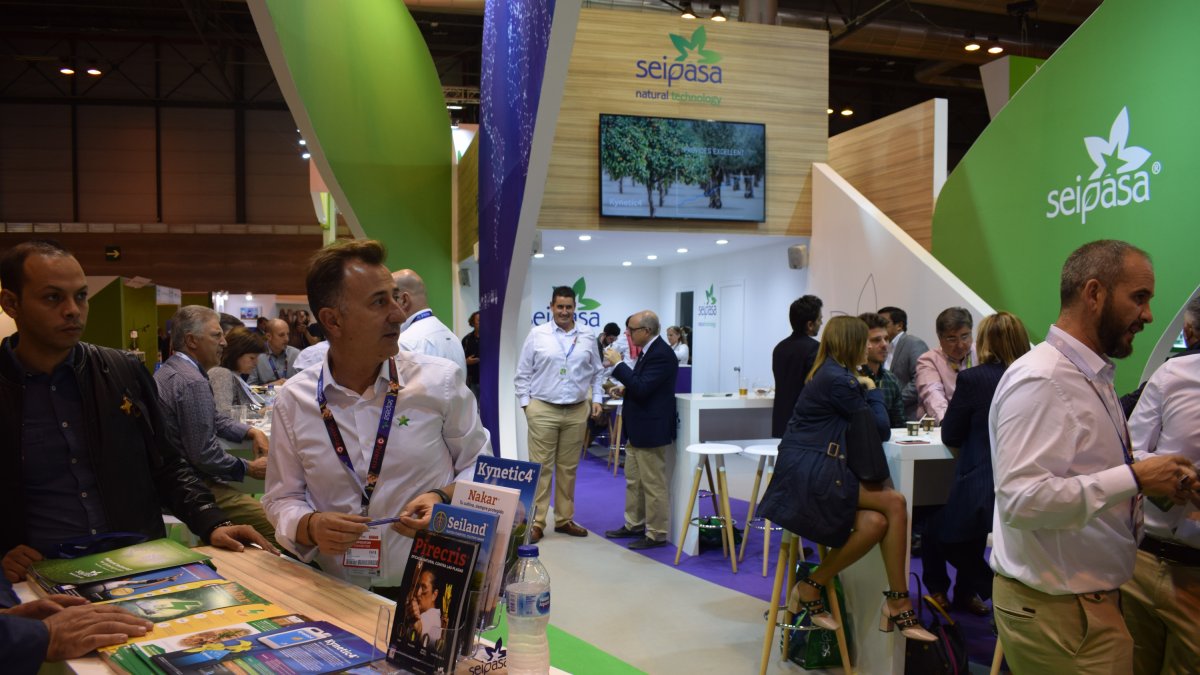 Stand de Seipasa en el pabellón número siete del palacio de Congresos de IFEMA.
