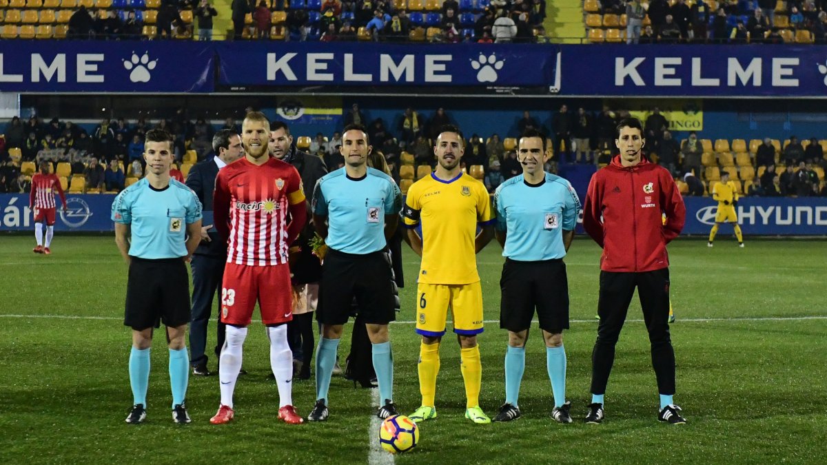 Arcediano Monescillo en el Alcorcón-Almería del pasado curso.