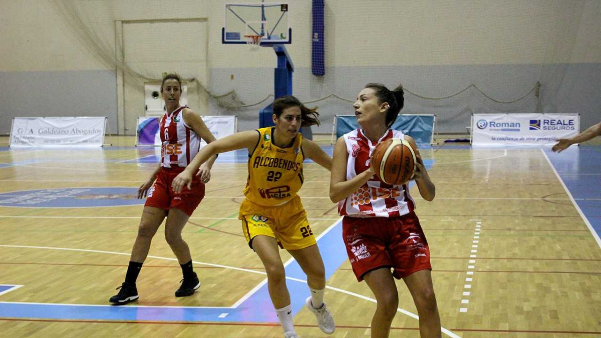 La jugadora almeriense quiere seguir ganando partidos.