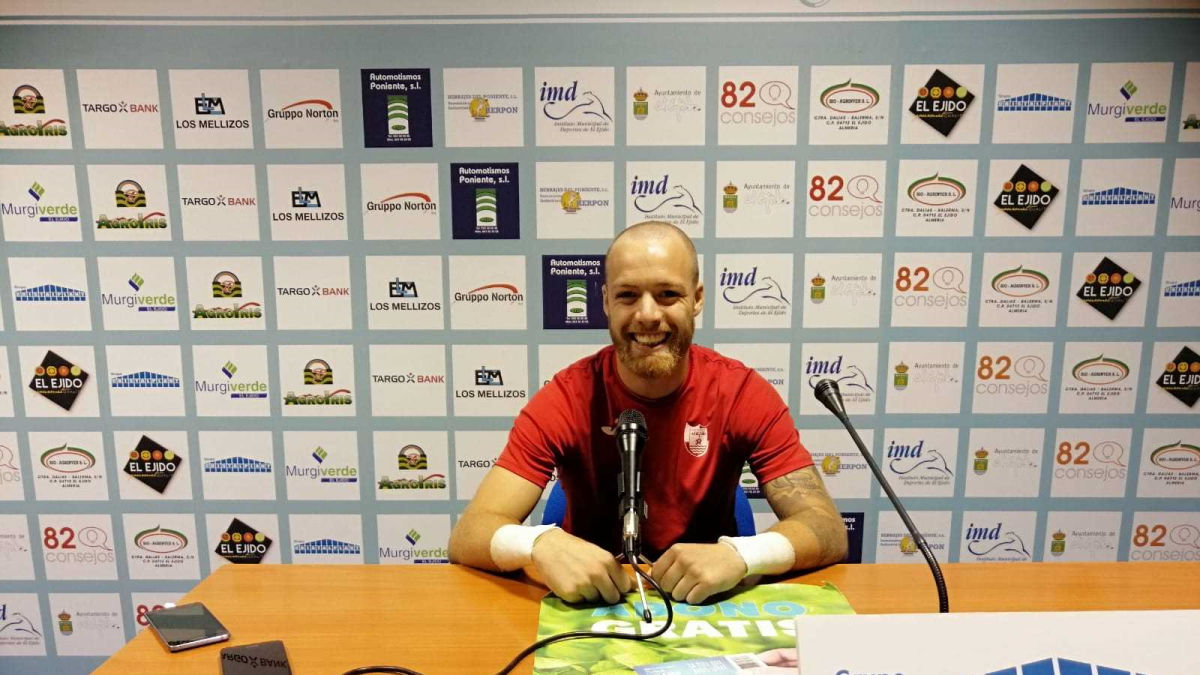 Dani Hernández apura los plazos para regresar con el grupo.