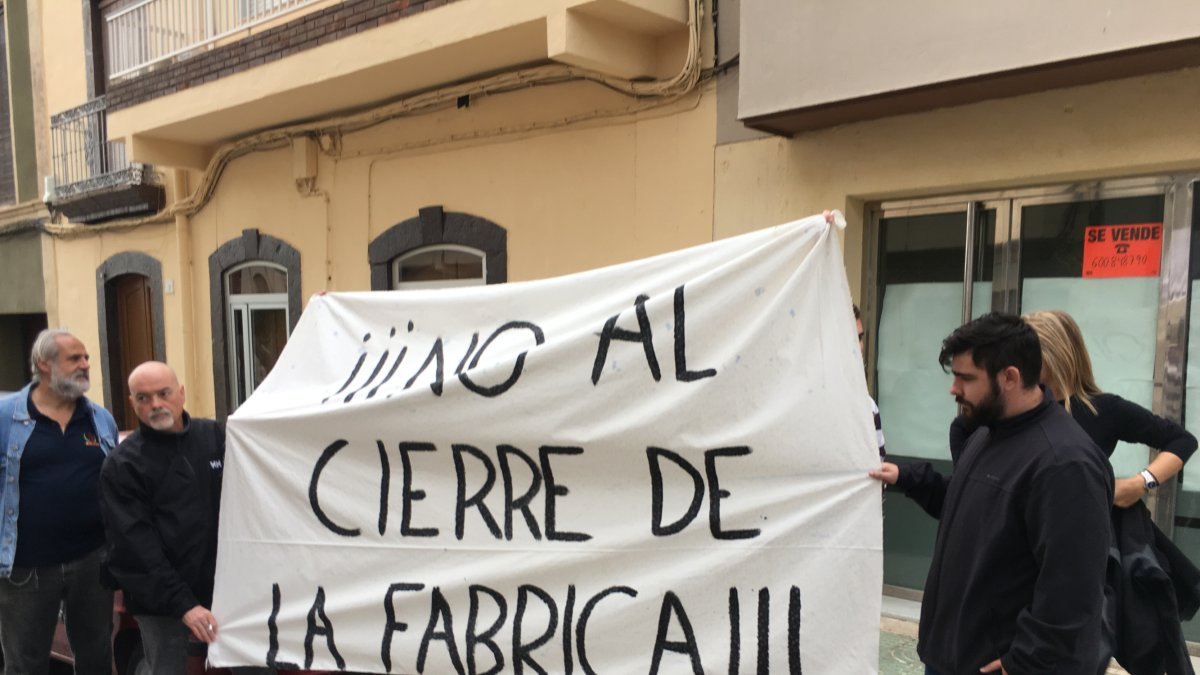 Protestas en Gádor días atrás.