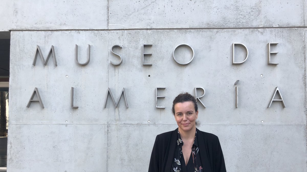 Beba Pérez quiere hacer del Museo un espacio abierto y de todos los almerienses.
