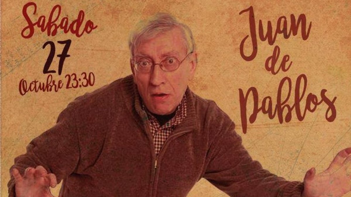 Cartel promocional de la sesión de Juan de Pablos en Macla.