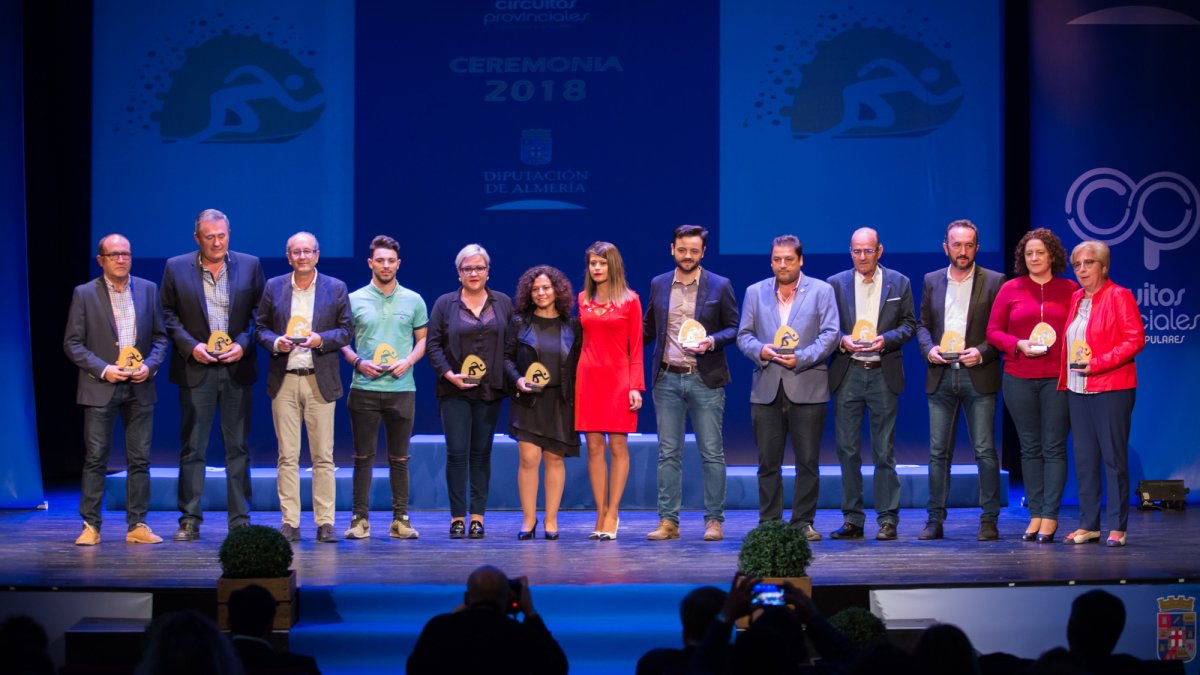 Ángeles Martínez siempre con el deporte.