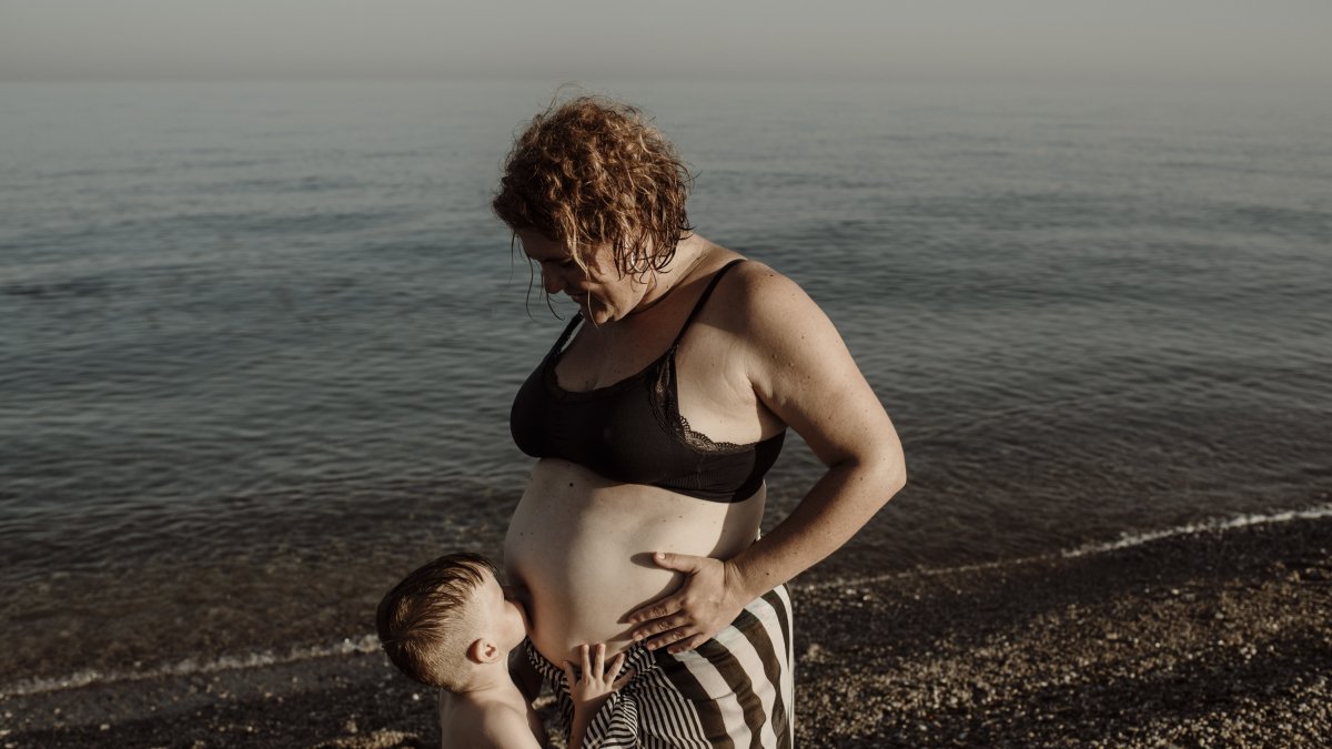 Foto de Matilde, Pablo y Matilde realizada por el fotógrafo Michael Pieter en el verano de 2017.