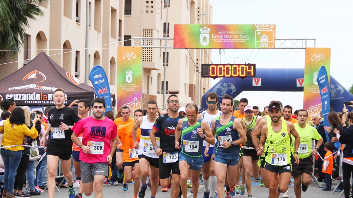 Salida de la carrera.