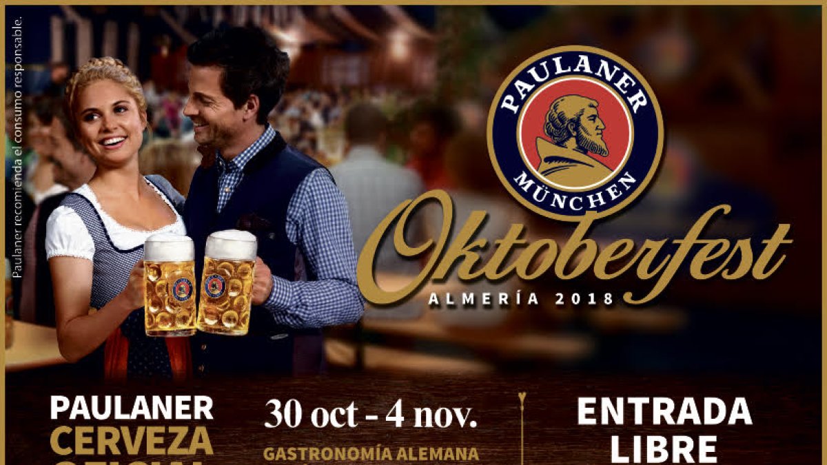 Cartel de la Oktoberfest Almería.