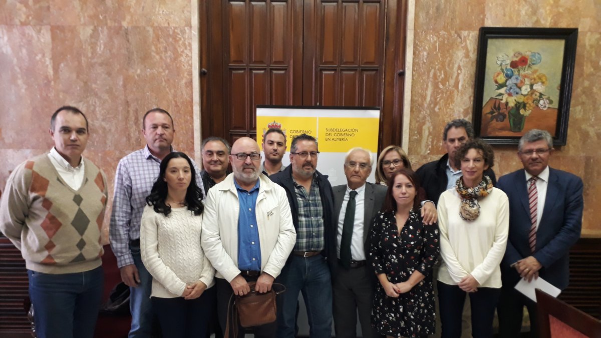 Reunión de este lunes entre el subdelegado del Gobierno y representantes de UGT y CC OO.