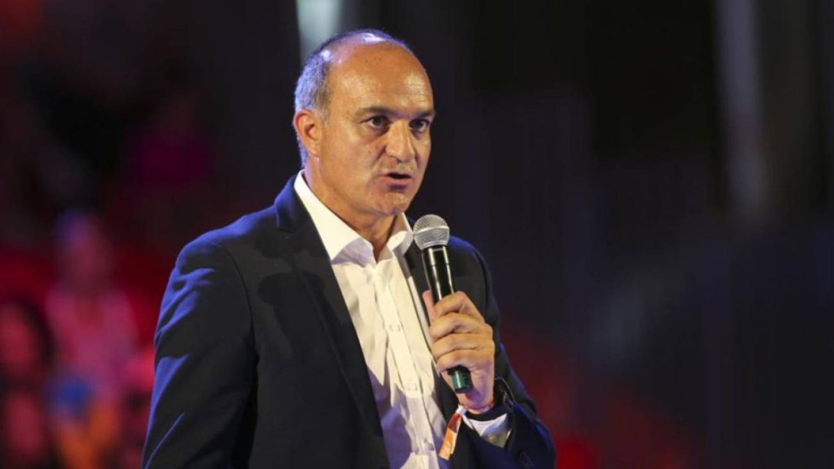 El ex-dirigente deportivo en un acto.