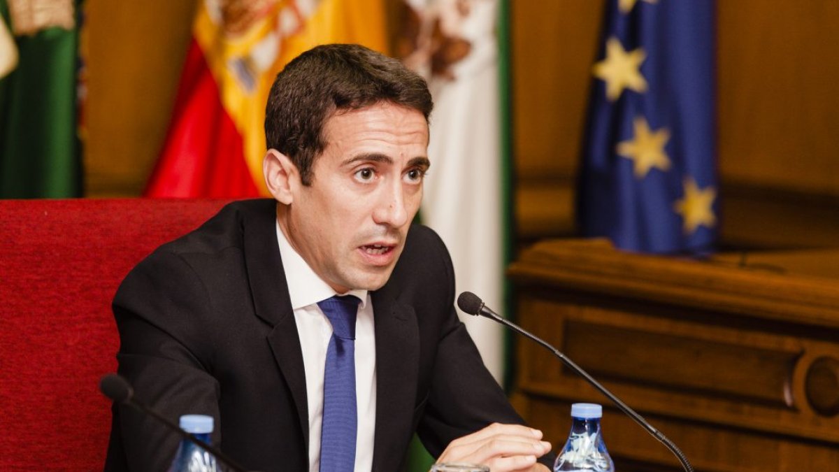 El diputado de Fomento, Óscar Liria.