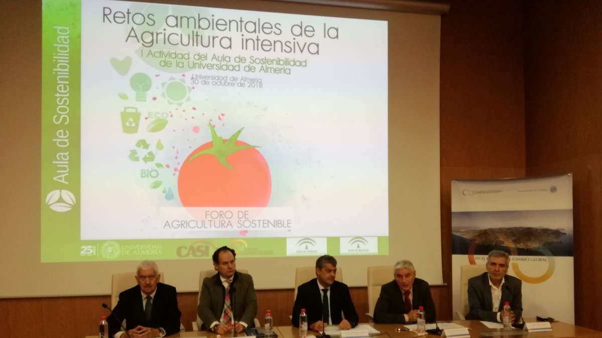 Inauguración del Aula de la Sostenibilidad de la Universidad