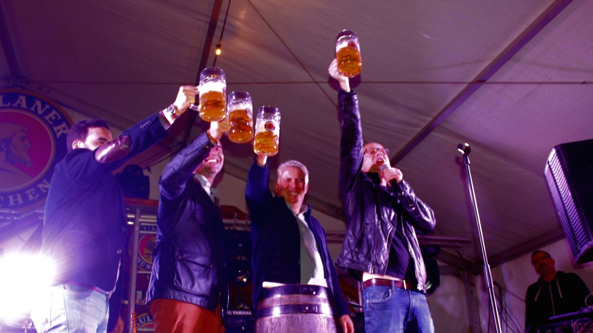 Carlos Sánchez, Ramón Fernández-Pacheco, Jorge Pérez y Kikín Fernández.