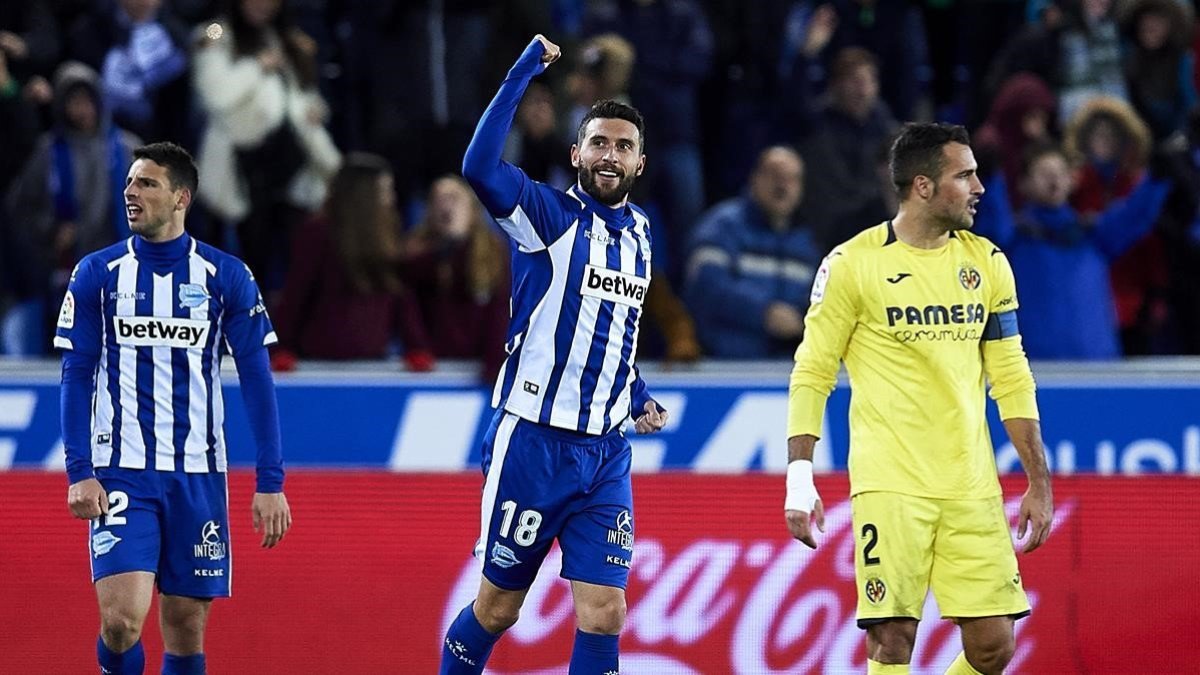 El Deportivo Alavés remontó ante el Villarreal.