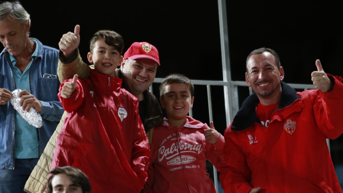 El Almería-Reus de Copa acabó con una sonrisa.