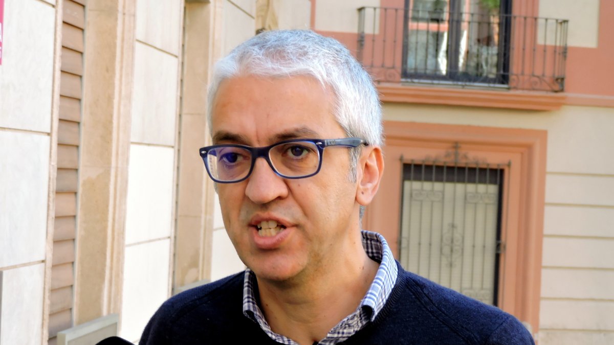 El concejal del PSOE en la capital, Manuel Vallejo.
