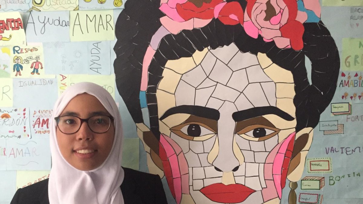 Rabab Chelhaui ha recibido este año el Premio Almería Joven 2018 que otorga el Instituto Andaluz de la Juventud.