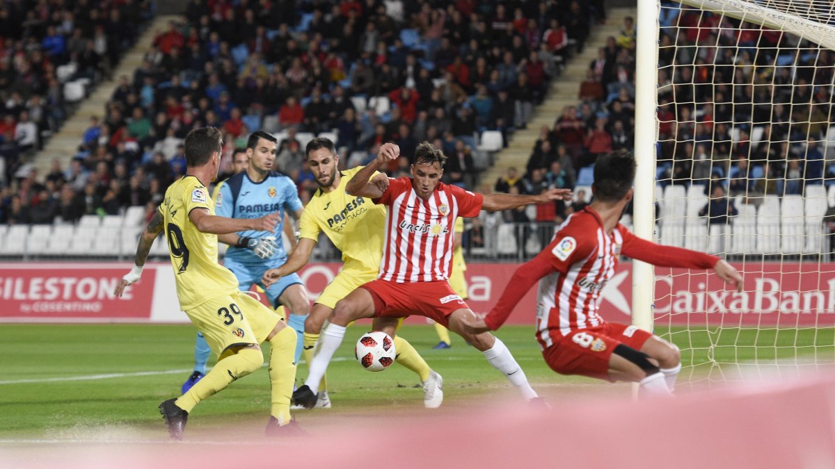 Caballero en el Almería-Villarreal.