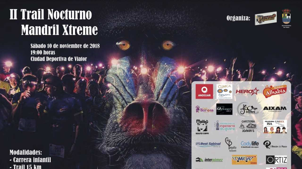 Cartel de la carrera.