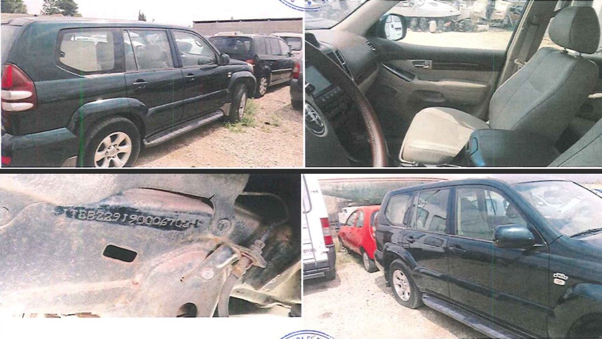 Un vehículo subastado en Almería