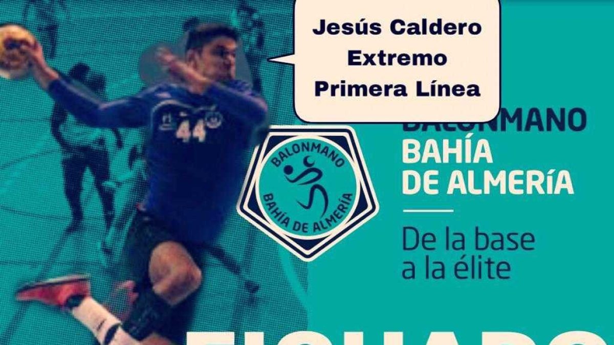 Caldero es el último fichaje del Bahía de Almería.