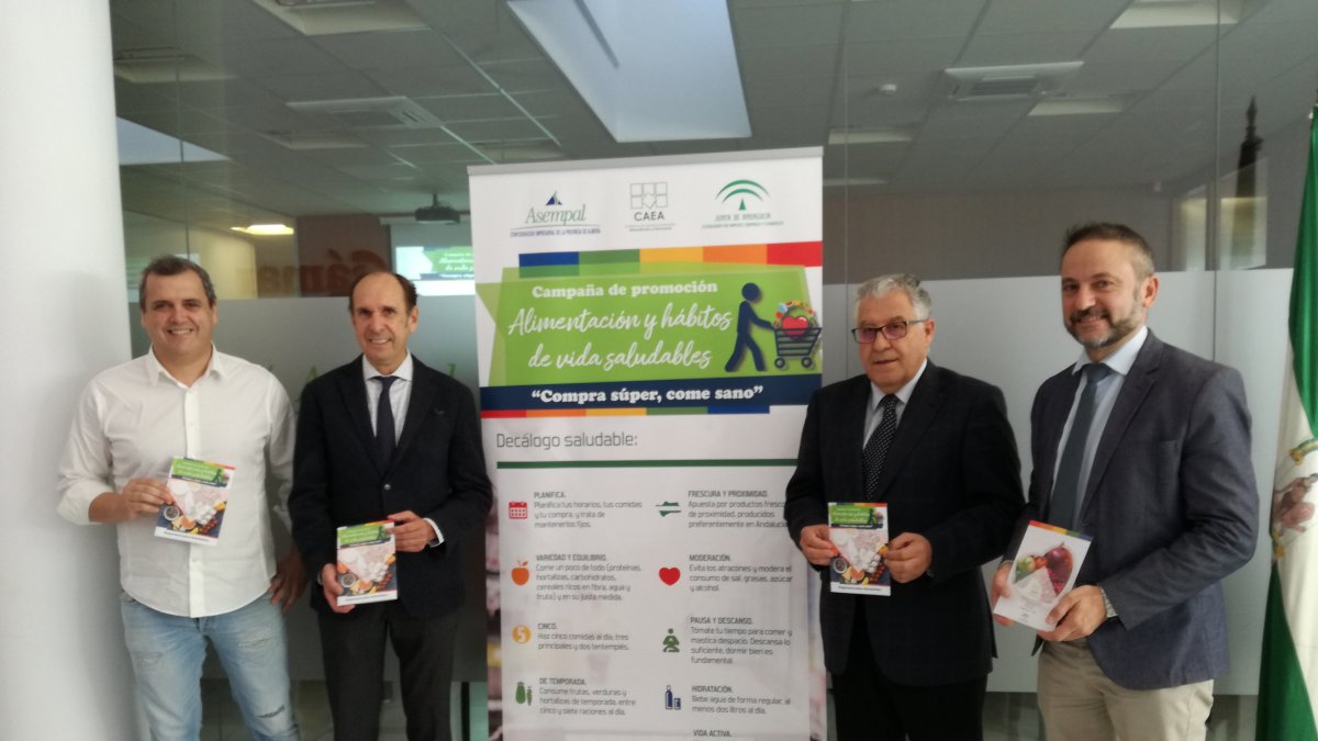 Presentación de Compra súper, come sano en la sede de Asempal