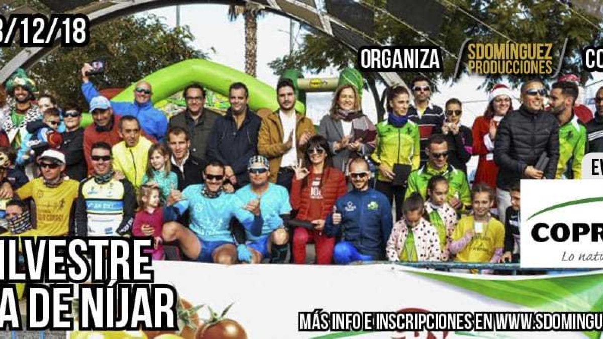 Cartel de la carrera nijareña.
