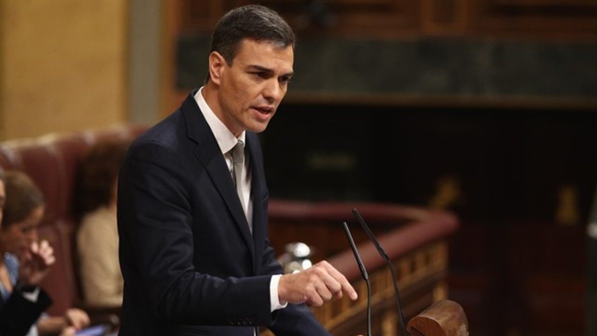 Pedro Sánchez, presidente del Gobierno.