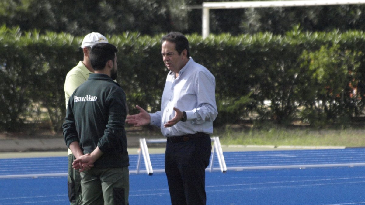 Eudald Morera y sus empleados en el Anexo.