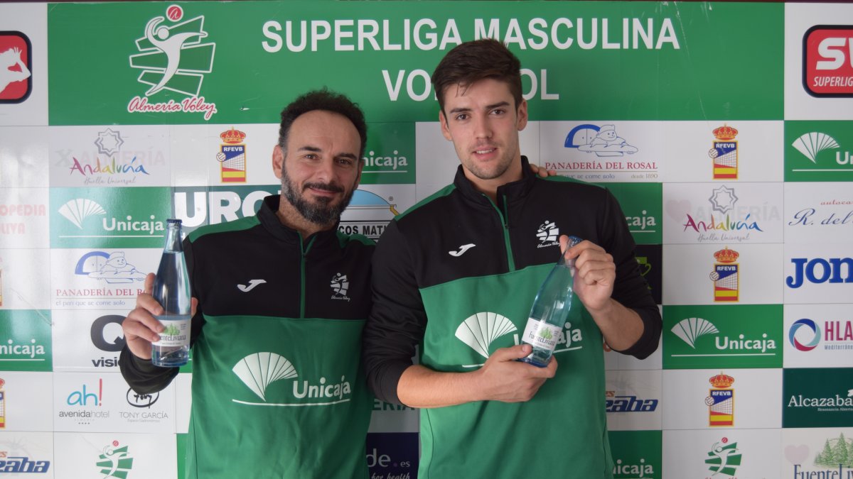 Manolo Berenguel y Dani Macarro en el Moisés Ruiz.