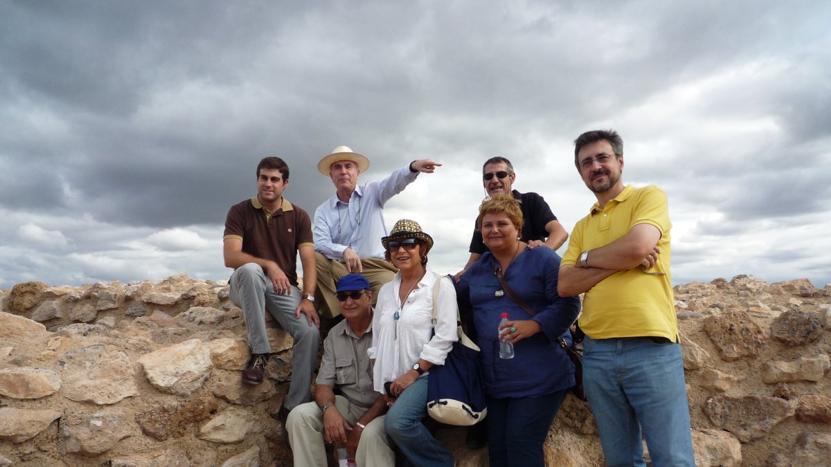 Visita al yacimiento arqueológico de Los Millares en una edición anterior de las Jornadas.